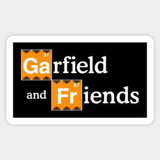 Breaking Bad & Garfield and Friends Sticker